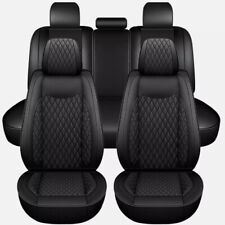 For Dodge Ram Leather Car Seat Covers Full Set Cushion 1500 2009-2023 2500 3500