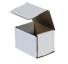 1-400 Choose Quantity 4x3x2 Corrugated White Mailers Packing Boxes 4 X 3 X 2