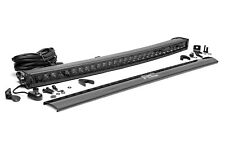 Rough Country 30 Black Series Curved Single Row Cree Led Light Bar - 72730bl