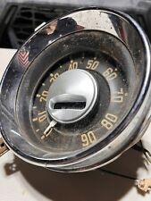 Original 1955 Chevrolet Truck Speedometer 0-90 Mph As Is For Parts