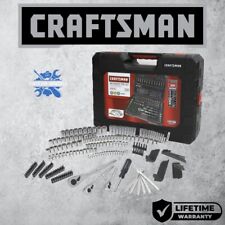 Craftsman 230 Piece Mechanics Tool Set With Case Alloy Sae Metric Socket Wrench