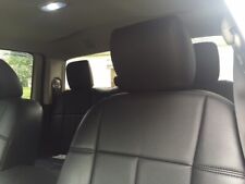 Clazzio Genuine Leather Black Seat Covers For 2019-2024 Ram 2500 3500 Crew Cab
