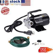 115v Electric Utility Sump Transfer Water Pump Hose Kit Lightweight Durable New