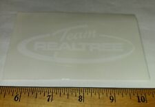 Team Realtree Hunter Hunting Vinyl Decal Sticker White New Excellent Deer Logo