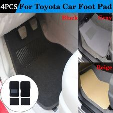 4pcs For Toyota Car Sedan Suv Auto Foot Pads Floor Mats Carpet Non-slip 4 Season
