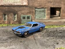 1970 Mercury Cougar Eliminator Rusty Weathered Custom 164 Diecast Barn Find Car