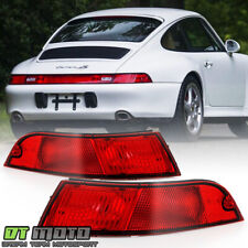 1995-1998 Porsche 911993 Red Tail Lights Brake Lamps Replacement Set Leftright