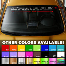 Windshield Banner Vinyl Decal Sticker For Chevy Chevrolet Camaro Outline