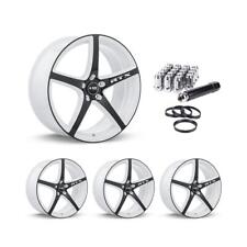 Wheel Rims Set With Chrome Lug Nuts Kit For 13-22 Acura Ilx P813452 17 Inch
