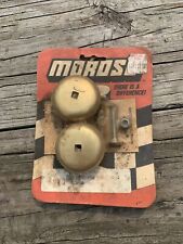 Vintage Moroso Valve Cover Breathers 6870 Gold Anodized
