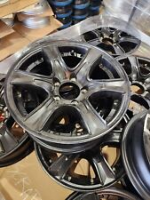 15 Aluminum Trailer Wheel 5-lug On 4.5 Inches - Black