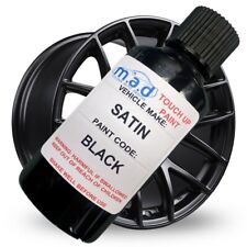Satin Black Touch Up Kit For Alloy Wheel And Bodywork Repair Kit Paint