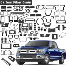 Car Carbon Fiber Interior Exterior Accessories Trim For Ford F150 2015-2020 Us