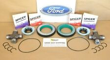 2005-2014 Ford F250 F350 4x4 Front Axle Seal Greaseable U Joint Kit Super Duty