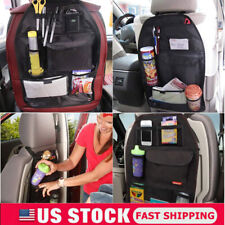 Car Auto Seat Back Multi-pocket Storage Bag Organizer Holder Travel Hanger Black