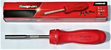 New Snap-on Red Ratcheting Screwdriver Ssdmr4br Red Hard Handle New In Box