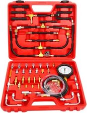 Fuel Injection Pressure Tester Kit Gauge 0-140 Psi Fuel Pump Injector Tester