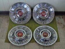 1957 Cadillac Hub Caps 15 Set Of 4 Caddy Wheel Covers Hubcaps 57