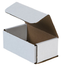 1-450 Choose Quantity 5x3x2 Corrugated White Mailers Packing Boxes 5 X 3 X 2