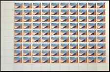 Kkl 1959 Huge Full Sheet Eilat 90 Stamps Dmn 100 Folded Rochlin 1513 Mnh