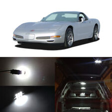 9 X White Led Interior Bulbs Lights Package Kit For 1997-2004 Chevy Corvette C5