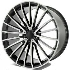 19 Wheels For Mercedes C250 C300 C350 E350 E550 19x8.5 38 5x112 4pc Set Rims