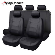 Quality Car Seat Covers Fit Armrest Easy Installation Carbon Fiber Leather Men