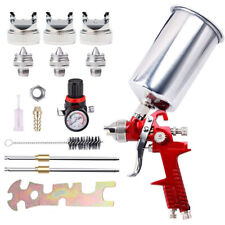 Hvlp Auto Paint Air Spray Gun Kit Gravity Feed Car Primer 1.41.72.5mm 3 Nozzle