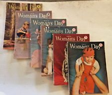 Vintage Womens Day Magazine Lot 1950 1951 Great Soft Girl Ads