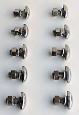 Chevy Truck 1938 1939 Oval 1941 1942 1946 Bumper Bolt Set New Stainless 10p