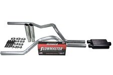 Chevy Gmc 1500 07-14 2.5 Dual Exhaust Kits Flowmaster 40 Series Clamp On Tips