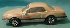 Ford T-bird Turbo Coupe-vintage 1987 Matchbox-diecast-light Green Color