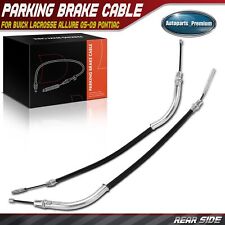 2pcs Rear Side Parking Brake Cable For Buick Lacrosse Allure 05-09 Pontiac 04-08
