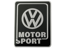 Badge Emblem Volkswagen Motorsport Stainless Steel