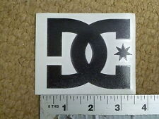 Dc Shoes Small 4 Black Die-cut Sticker Decal