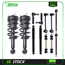 For Chevrolet Suburban 1500 2009-2014 Front Complete Struts Tie Rods Sway Bar