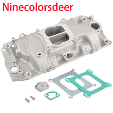 Aluminum Low Rise Intake Manifold For Bbc Big Block Chevy 454 396 402 427 V8