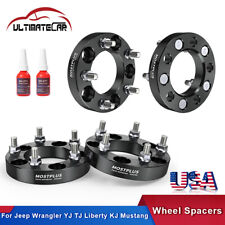 4pcs Wheel Spacers 1 5 X 4.5 For Jeep Wrangler Yj Tj Liberty Kj Ford Mustang