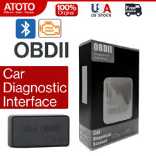 Atoto Car Bluetooth Obd2 Scanner Code Reader Automotive Diagnostic Tool Obdii