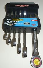 Channellock 6-pc Sae Ratcheting Wrench Set 72 Gear Teeth New In Carrying Case