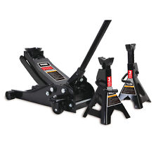 Torin 3 Ton Floor Jack Combo With 3 Ton Jack Stands 2 Piece T830018t43002t