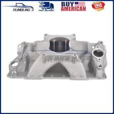 Intake Manifold For 57-95 Small Block For Chevy Sbc 350 400 Mt023006 14789891