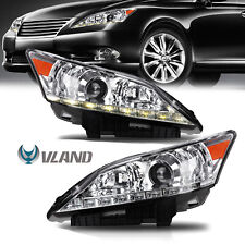 Vland Headlights For 2010 2011 2012 Lexus Es350 Xenon Afs Front Lamps Leftright