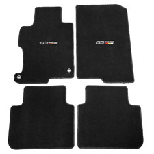 For 13-17 Honda Accord 4dr Floor Mat Carpet Black Nylon Front Rear Non-slip 4pcs