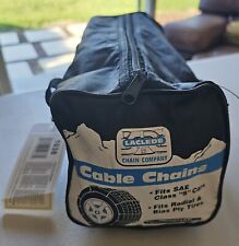 New Laclede Passenger Car Tire Cable Chains-fits Class S Cars-snap-lock-1038