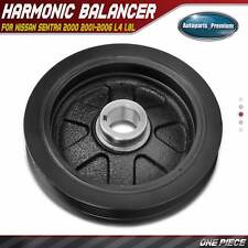 1pc Brand New Black Harmonic Balancer For Nissan Sentra 2000 2001-2006 L4 1.8l