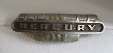 Vintage 1946-48 Mercury Chrome Embossed Front Emblem Auto