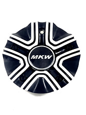Mkw Wheels Gloss Black Silver Wheel Center Cap Cap M-578-2 103295f-4