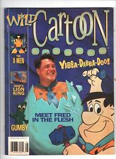 Vintage Wild Cartoon Kingdom Magazine 4 Flintstones Gumby Lion King X-men