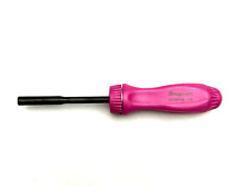 Snap-on Tools New Ssdmr4bbca Pink Pearl Hard Handle Ratcheting Screwdriver